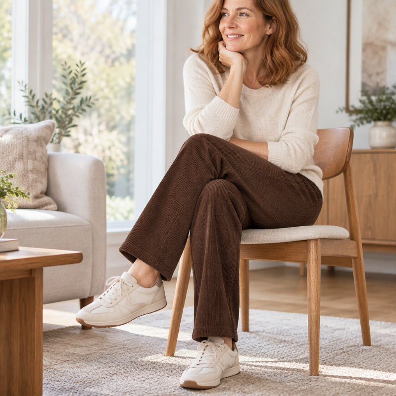 Damen Winter Cord Wärmehosen