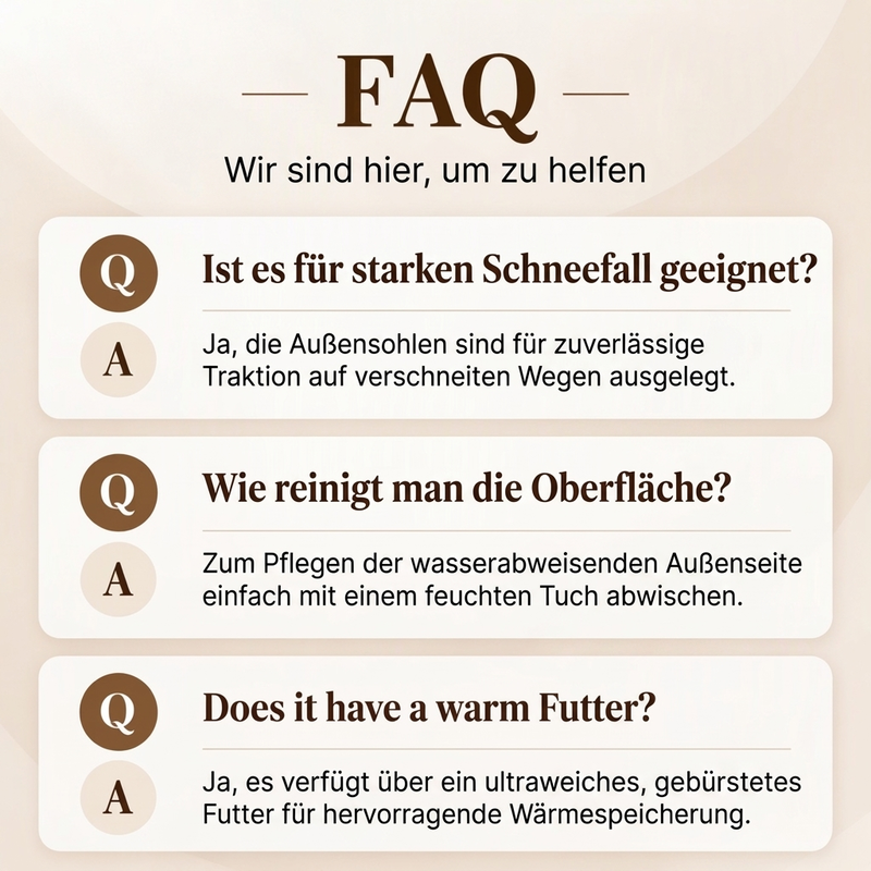 💧🥾 Herren Winterstiefel – Warmes Plüschfutter, wasserdicht, rutschfest 🌨️