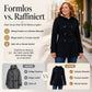 🧥❄️ Warme Damen-Winterjacke – Kapuze, Toggle-Verschluss, gemütlicher Winterschutz 🌨️