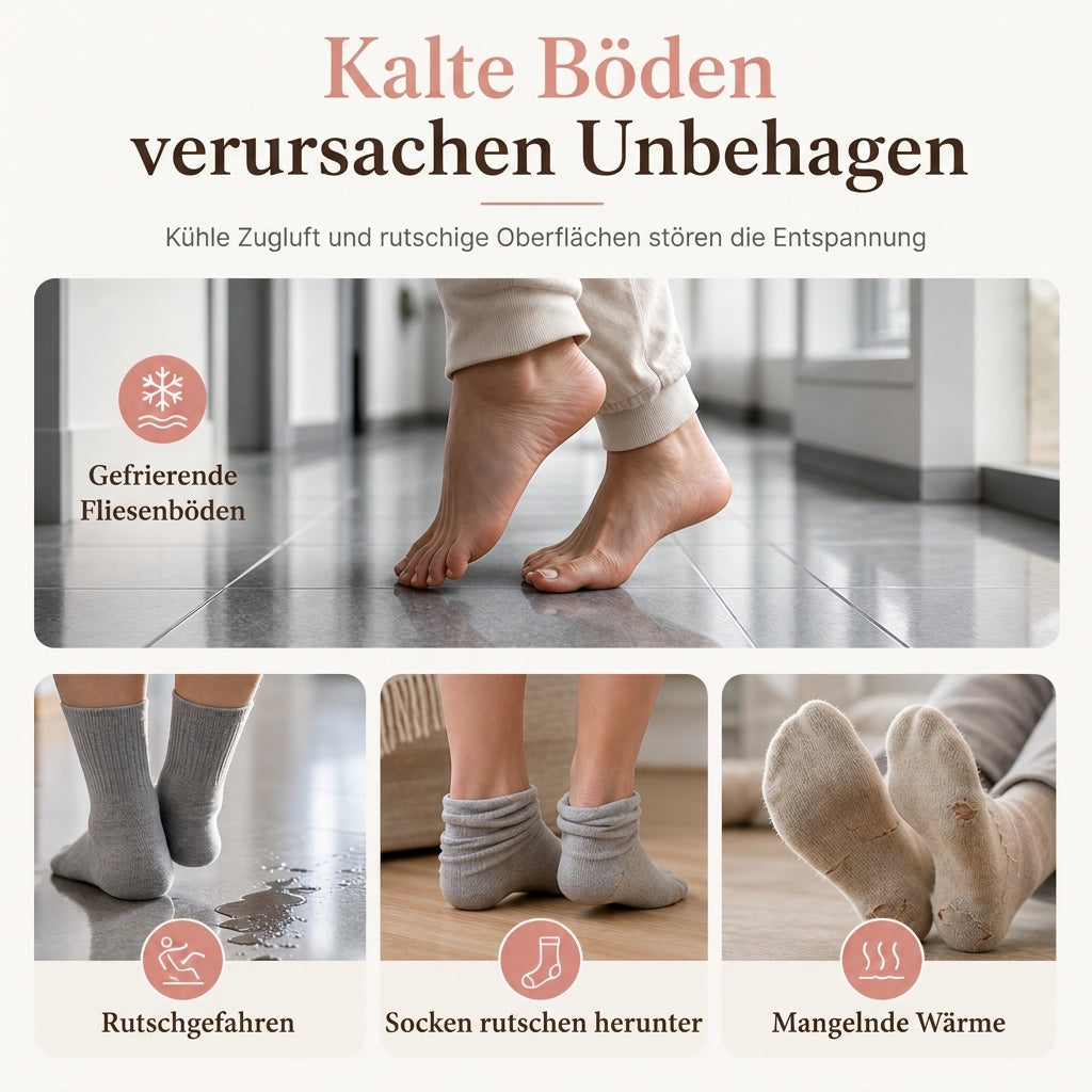🧦✨ Damen Warme Sherpa-Fußsocken – Ultra-Verdickt für Zuhause & Schlafen 🏠