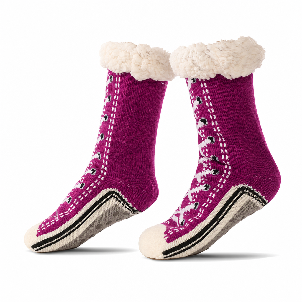 🧦✨ Damen Warme Sherpa-Fußsocken – Ultra-Verdickt für Zuhause & Schlafen 🏠