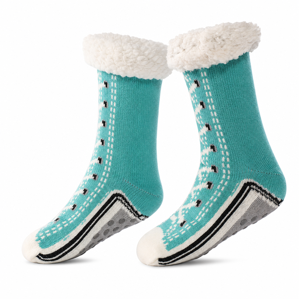 🧦✨ Damen Warme Sherpa-Fußsocken – Ultra-Verdickt für Zuhause & Schlafen 🏠