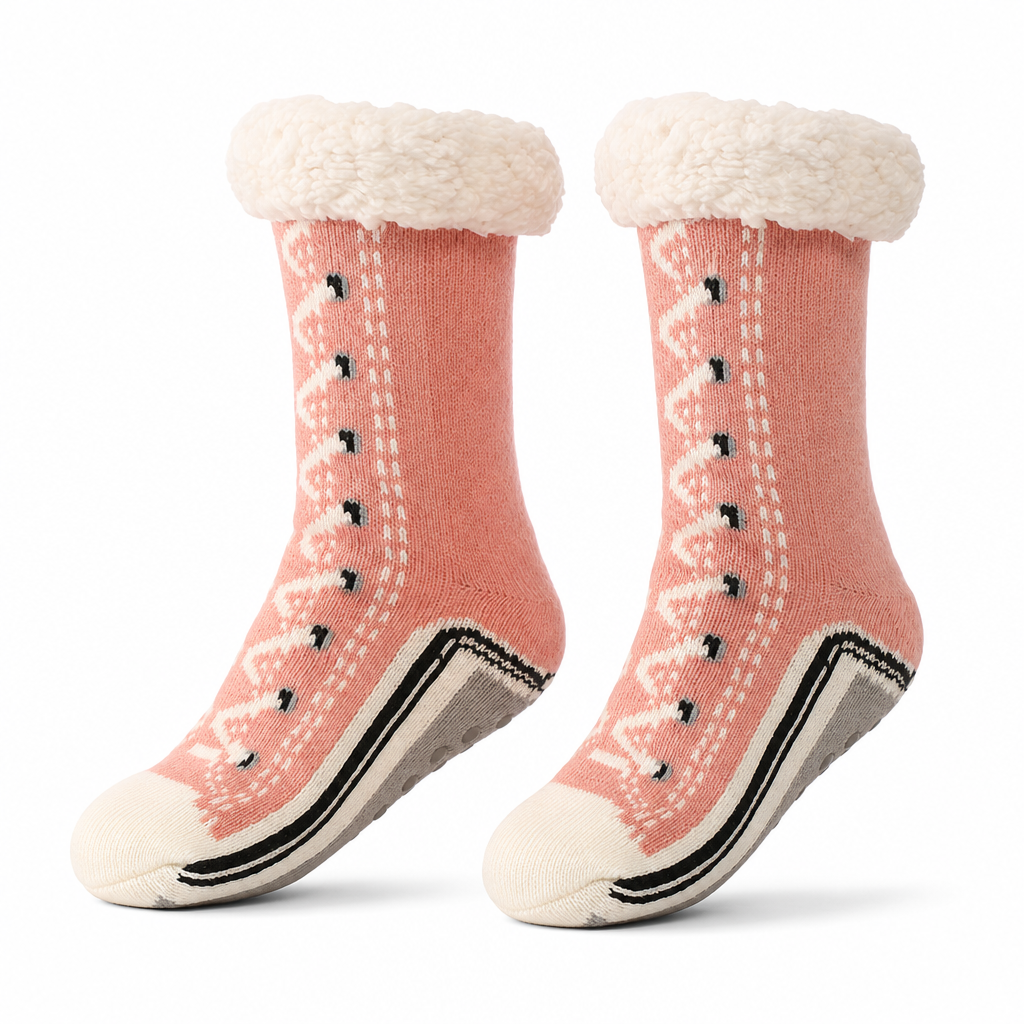 🧦✨ Damen Warme Sherpa-Fußsocken – Ultra-Verdickt für Zuhause & Schlafen 🏠
