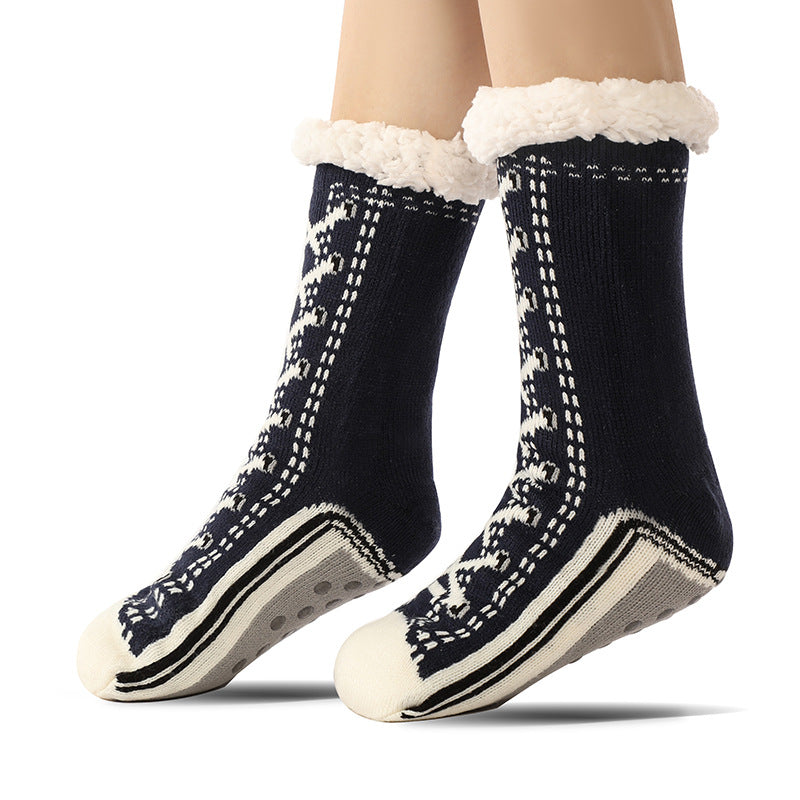🧦✨ Damen Warme Sherpa-Fußsocken – Ultra-Verdickt für Zuhause & Schlafen 🏠