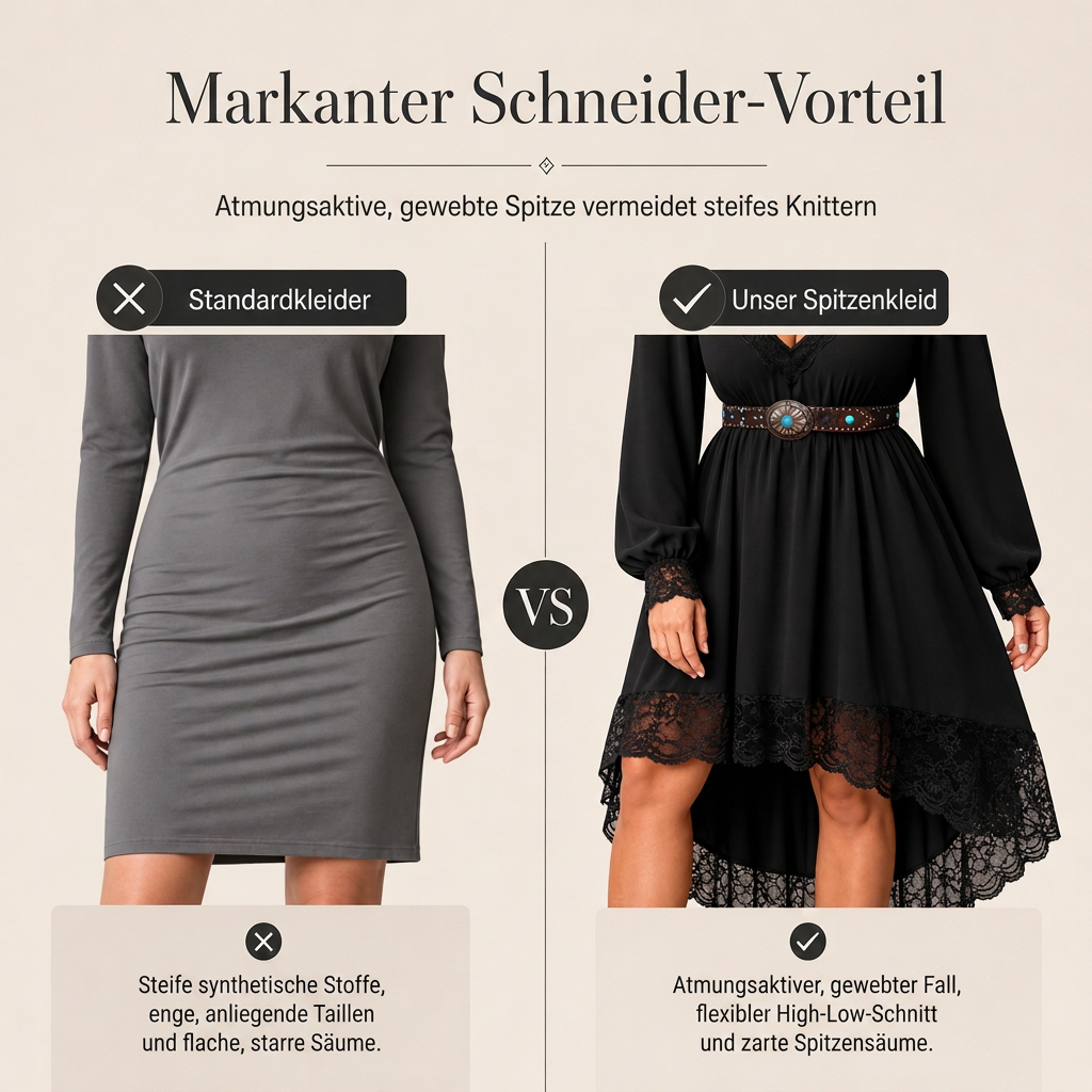 👗✨ Damen Kleid für den Alltag – Klassisch, Bequem & Stilvoll 🌸 (EU 34-54)