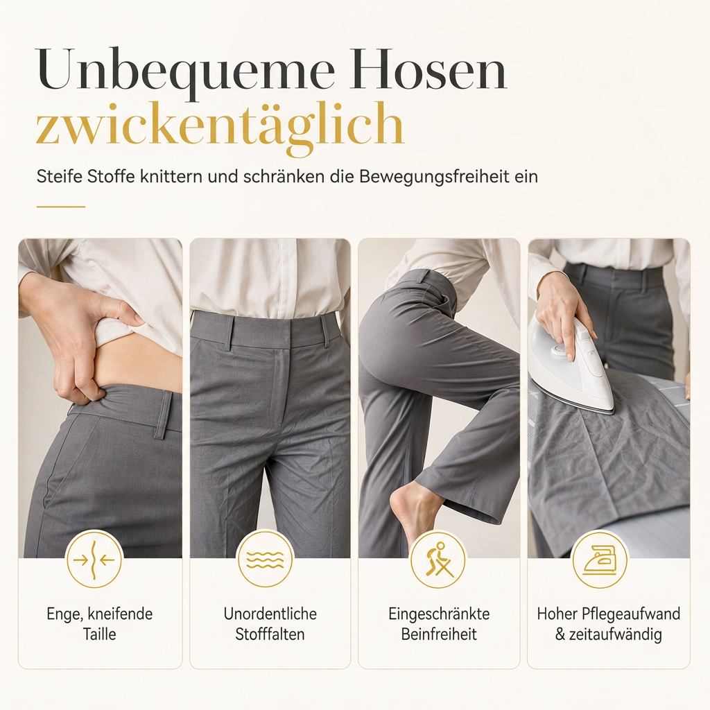 💃✨ Damen Wide-Leg Freizeit-Hose – Hohe Taille, Lässig & Stilvoll 🌿
