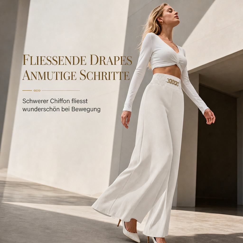 💃✨ Damen Wide-Leg Freizeit-Hose – Hohe Taille, Lässig & Stilvoll 🌿