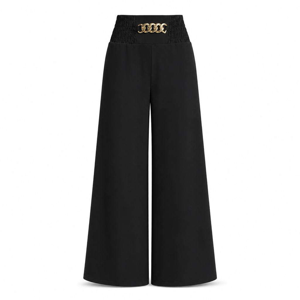 💃✨ Damen Wide-Leg Freizeit-Hose – Hohe Taille, Lässig & Stilvoll 🌿