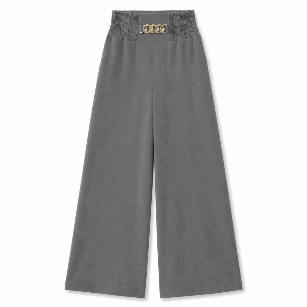 💃✨ Damen Wide-Leg Freizeit-Hose – Hohe Taille, Lässig & Stilvoll 🌿