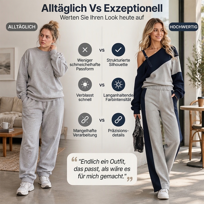 👗✨ Damen Träger-Zweiteiler im Color-Block – Freizeitlich, Bequem & Trendy 🎨