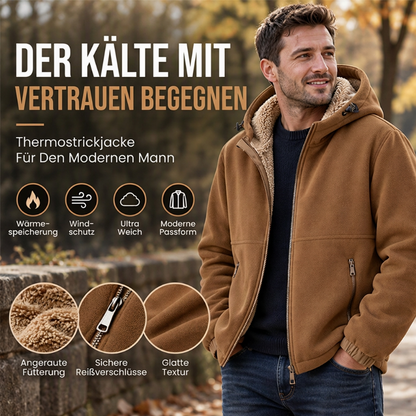 🧥✨ Herren Kapuzenjacke für die Freizeit – Warm Gefüttert, Lässig & Robust 🔥