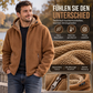🧥✨ Herren Kapuzenjacke für die Freizeit – Warm Gefüttert, Lässig & Robust 🔥