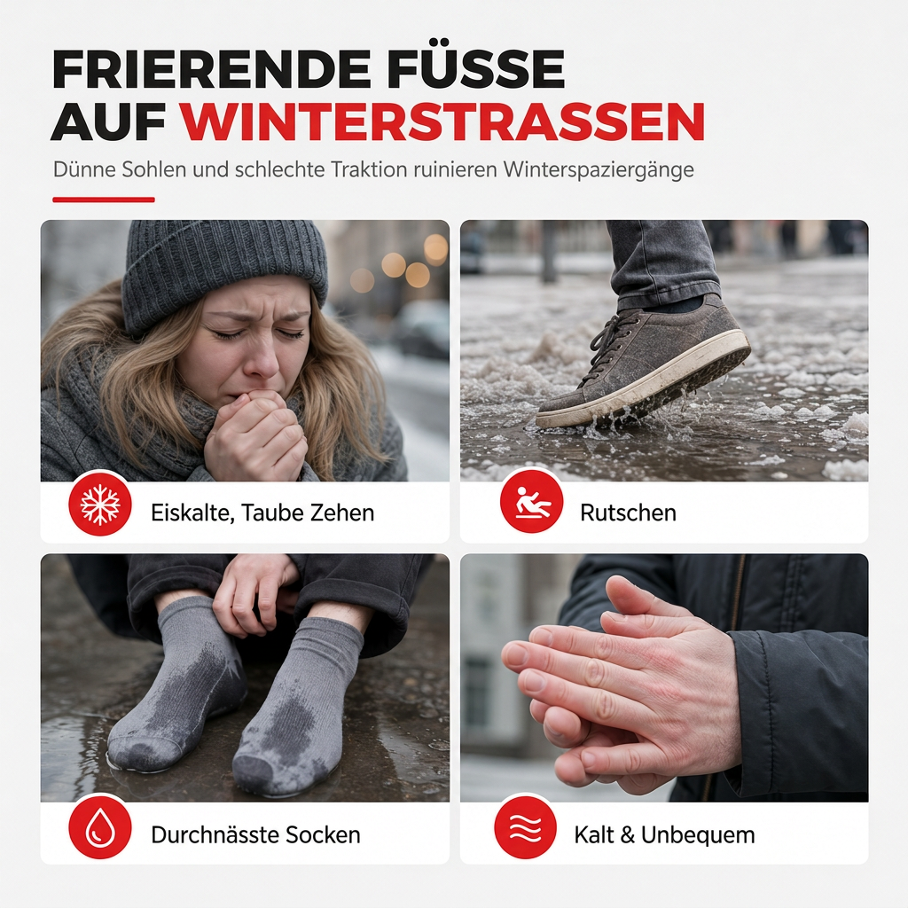 👢✨ Damen High-Top Schneestiefel für den Winter – Wasserdicht, Rutschfest & Sicher ❄️
