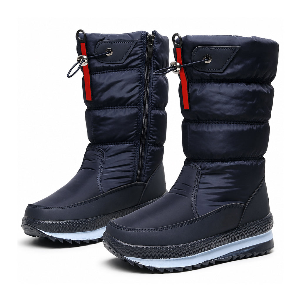 👢✨ Damen High-Top Schneestiefel für den Winter – Wasserdicht, Rutschfest & Sicher ❄️