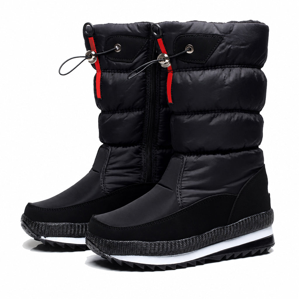 👢✨ Damen High-Top Schneestiefel für den Winter – Wasserdicht, Rutschfest & Sicher ❄️