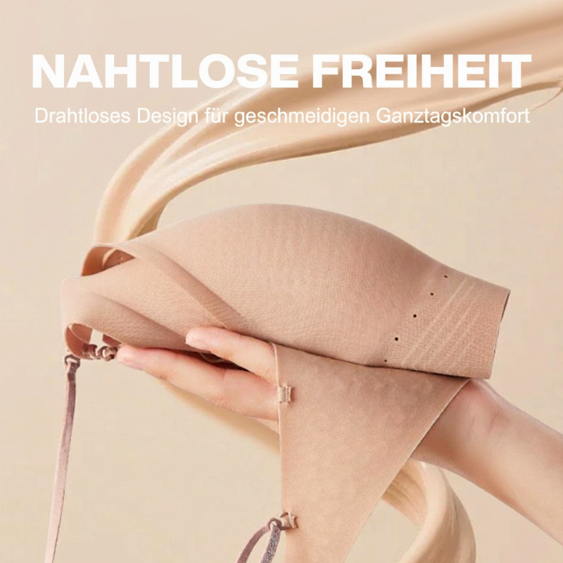 👙✨ Damen Bügelfreier Seamless-BH – Verstellbare Träger, Soft & Angenehm 🌸
