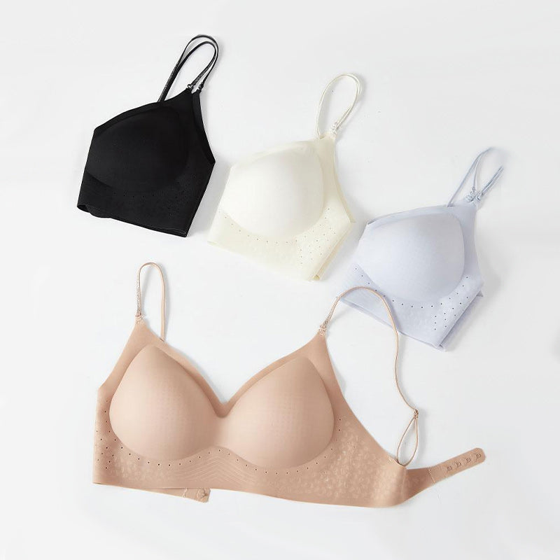 👙✨ Damen Bügelfreier Seamless-BH – Verstellbare Träger, Soft & Angenehm 🌸